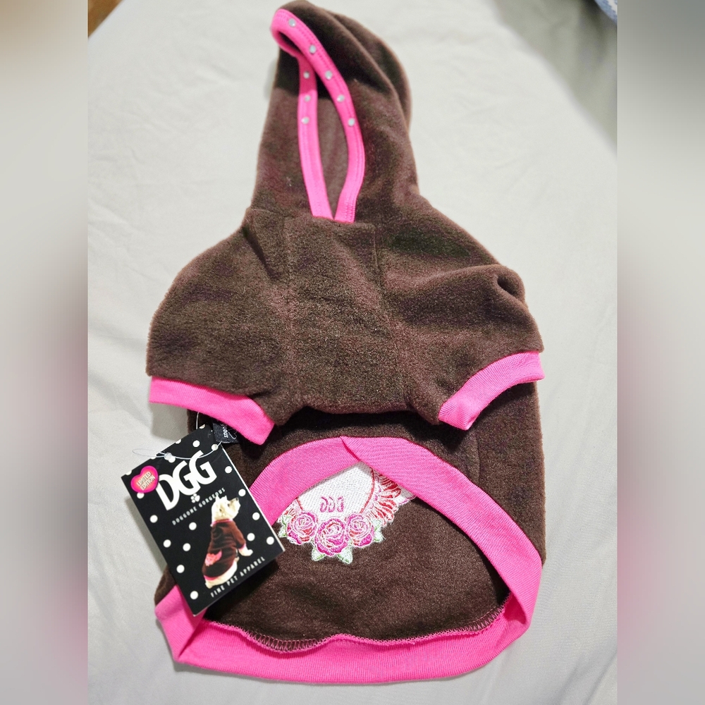 NEW! Fine Dog Apparal Sweet Angel Hoodie Limited Edition Size S